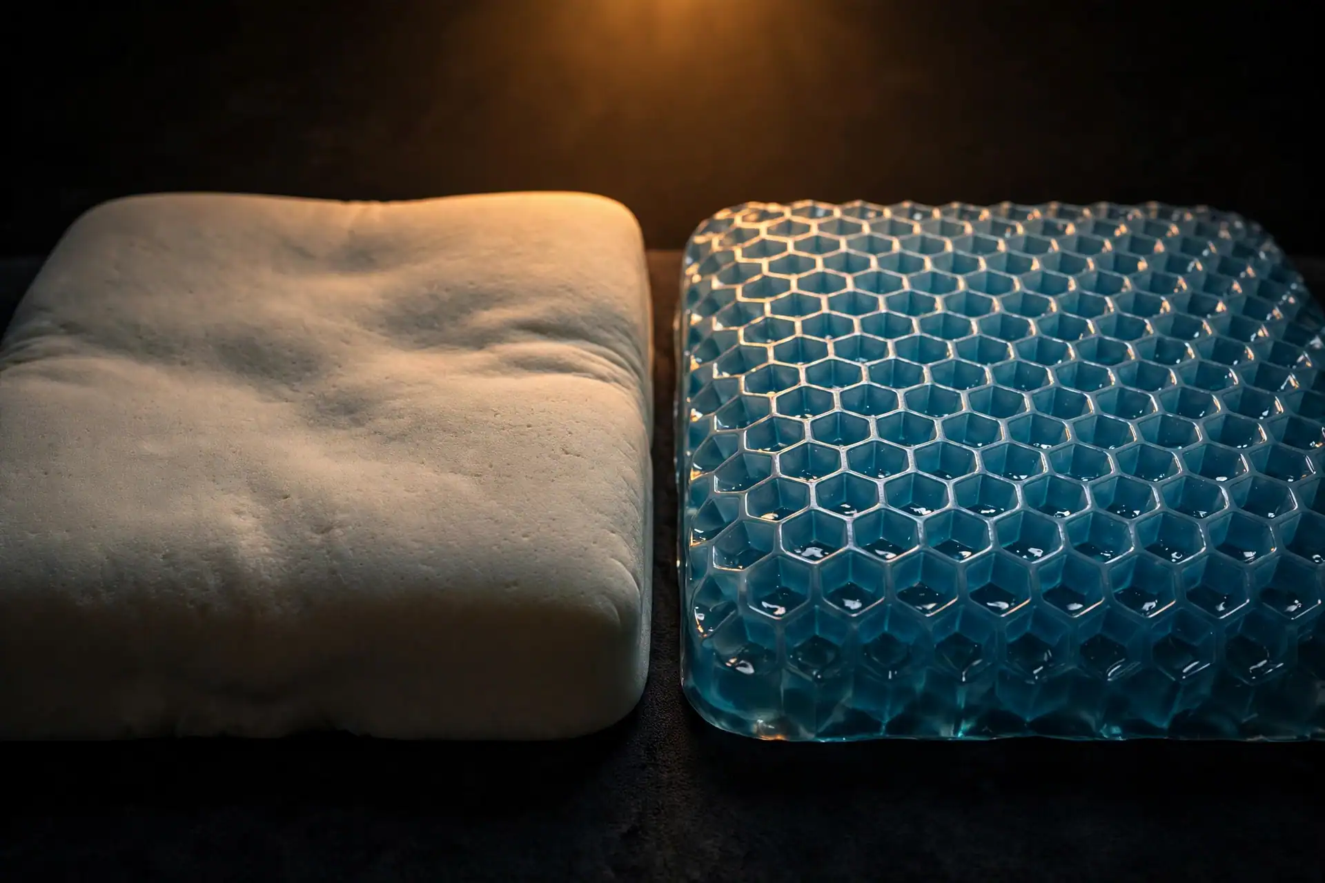 Memory foam and gel seat cushions compared