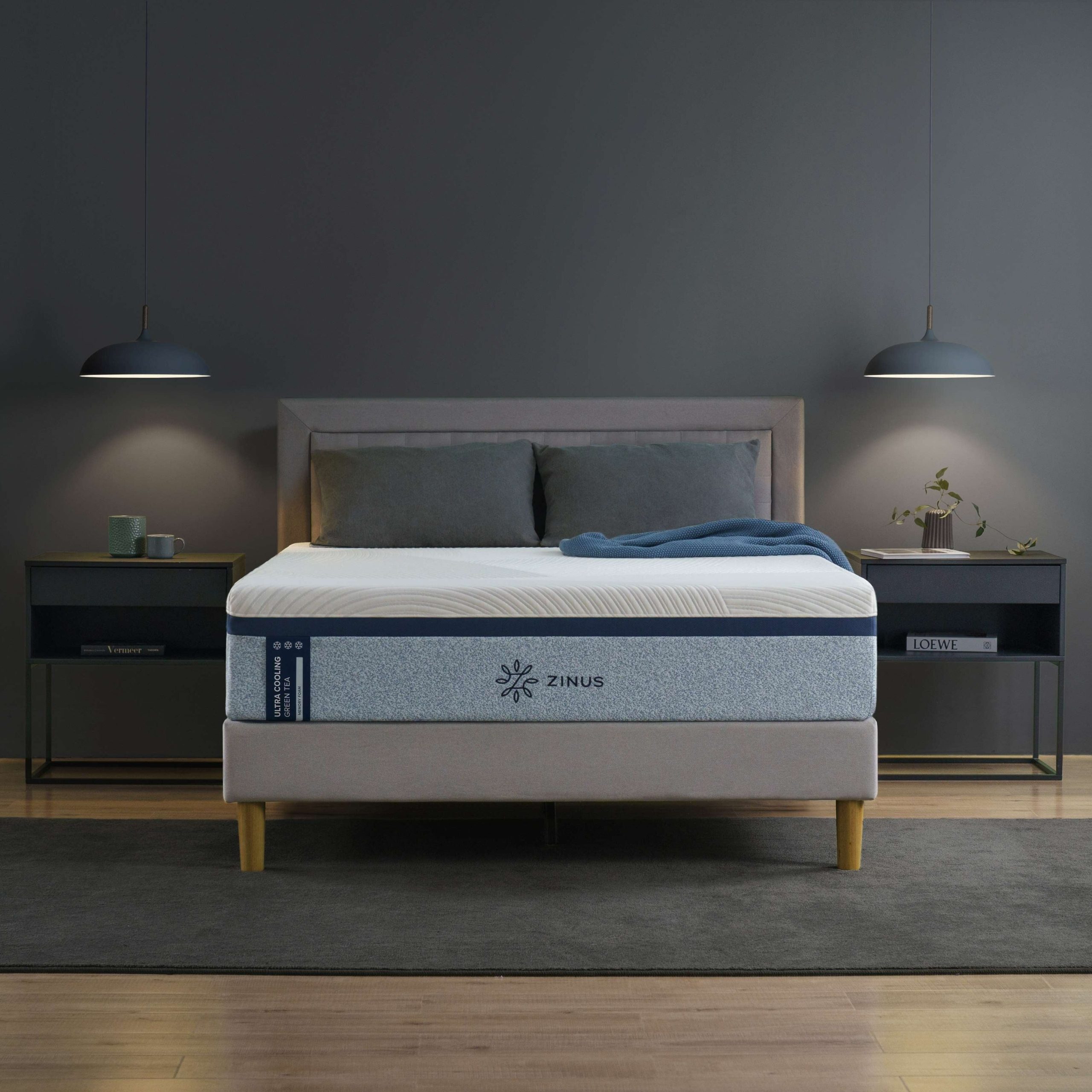 Zinus 6 inch ultra cooling gel memory foam mattress